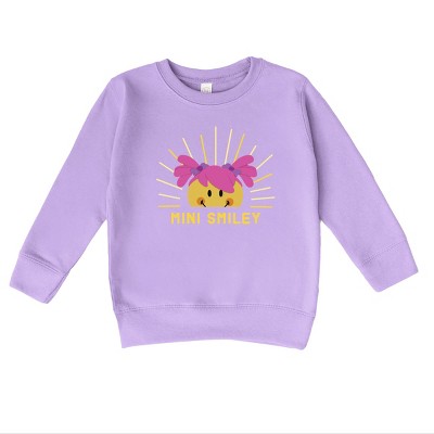The Juniper Shop Mini Smiley Aria Sunshine Toddler Sweatshirt