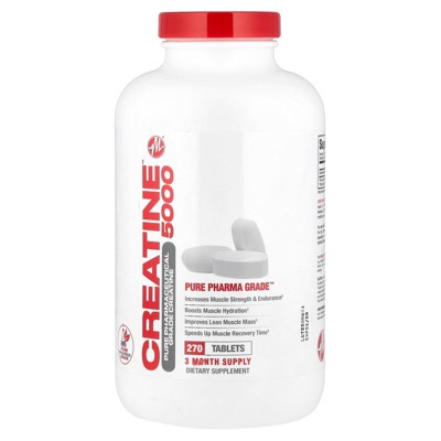 Metabolic Nutrition Creatine 5000™, 270 Tablets (1,666 mg per Tablet)