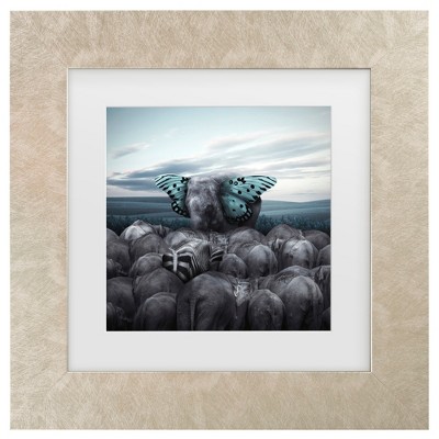 Trademark Fine Art - Hardibudi  Hail To The King Matted Framed Art