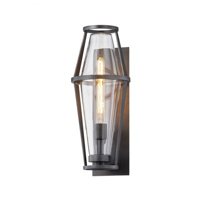 Troy Lighting Prospect 1 - Light Wall Light in  Graphite Clear Shade