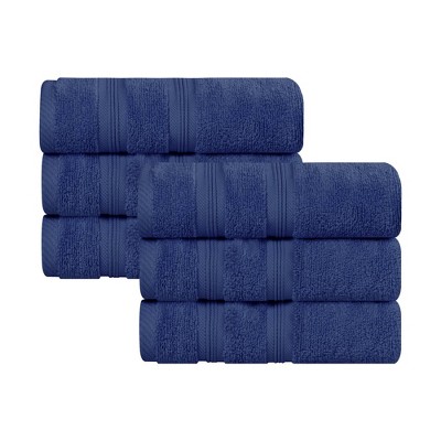 Smart Dry Cotton Medium Weight Solid Towel Set by Blue Nile Mills