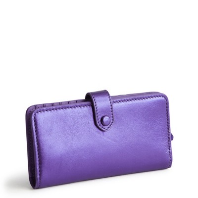 Vera Bradley Women's Outlet Leather Tab Wallet