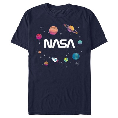 Men's NASA Animated Planets T-Shirt