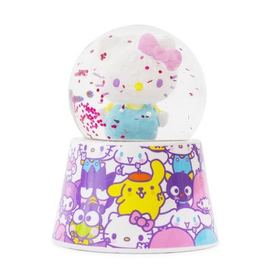 Silver Buffalo Sanrio Hello Kitty and Friends Mini Light-Up Snow Globe | 2.5 Inches Tall