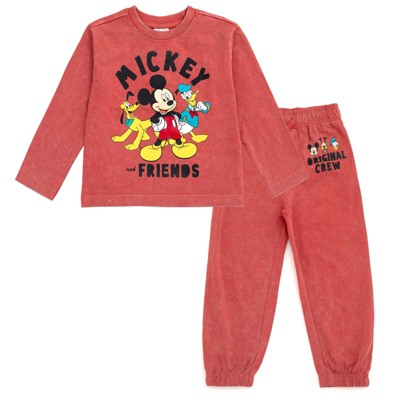 Disney Mickey Mouse T-Shirt and Jogger Pants Outfit Set Toddler