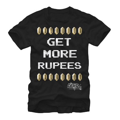 Men's Nintendo Legend of Zelda Get More Rupees T-Shirt