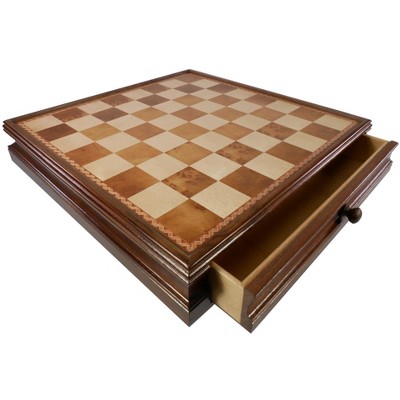 WorldWise Imports Chest - Walnut/Maple Wood Chest