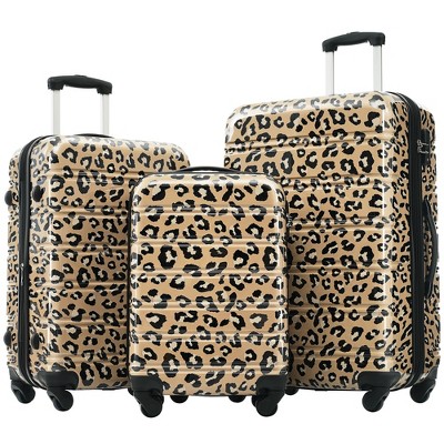 Gulches 3-Piece Hardshell Luggage Set - Lightweight Spinner Suitcases (20", 24", 28") with TSA Lock