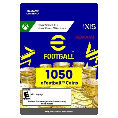 eFootball: 1050 eFootball Coins - Xbox Series X|S/Xbox One (Digital)