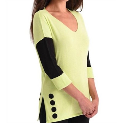 Women's TWO-TONE POLKADOT TUNIC - ANGEL