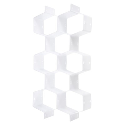 Unique Bargains Adjustable DIY Space Saving Drawer Desk Organizers 4 Pcs