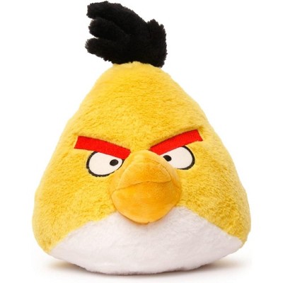Mighty Mojo Angry Birds Chuck Yellow Bird Plush Doll 9 Inches
