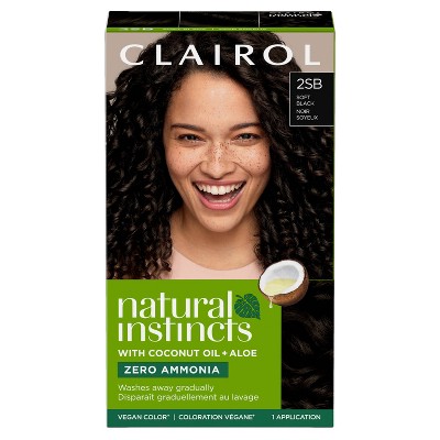 Natural Instincts Clairol Demi-Permanent Hair Color Cream Kit - Black