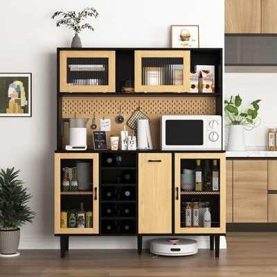Modern minimalist coffee bar lockers - the perfect blend of functionality and aesthetic design