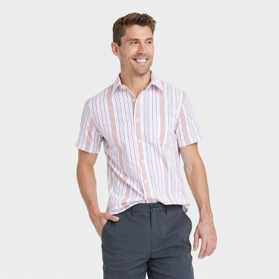 Men's Short Sleeve Poplin Button-Down Shirt - Goodfellow & Co™
