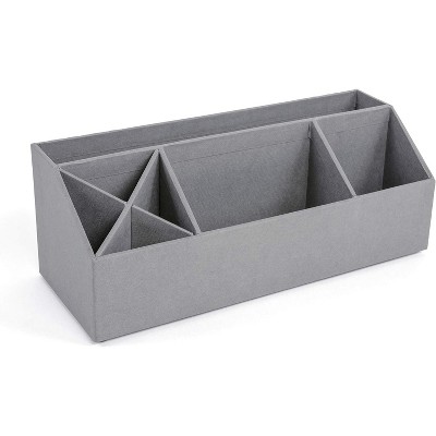 Bigso Elisa Desktop Organizer, Durable Office Desk Organizer with 7 Compartments for Office Supplies
