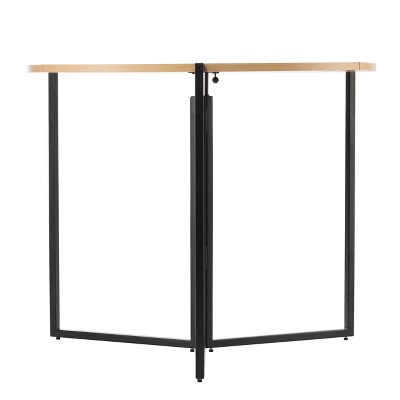 Ladston Round Folding Dining Table - Beige - SEI