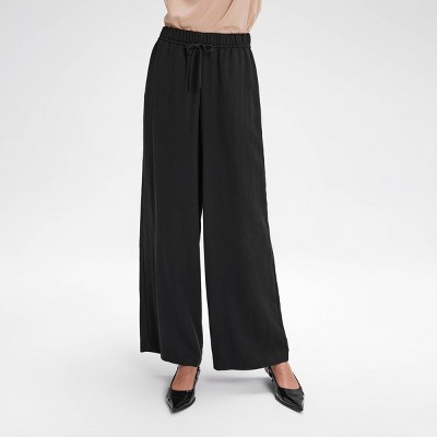 Women's High-Rise Wide Leg Pull-On Pants - A New Day™
