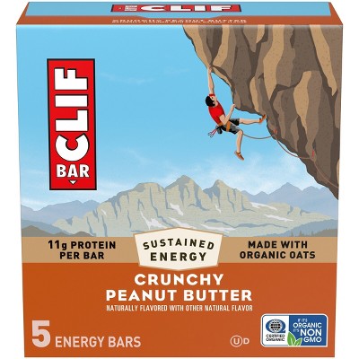 CLIF Bar Crunchy Peanut Butter Energy Bars