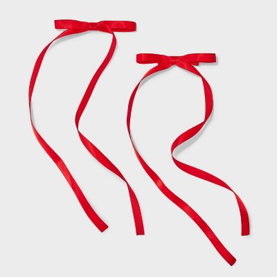 Salon Clip Hair Bow Set 2pc - Wild Fable™