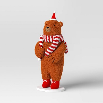 Christmas Fabric Bear Decor - Wondershop™