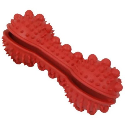 Racxily TPR Treat Dispensing, Fillable Dog Toy/Teeth Cleaning/Use with Peanut Butter or Toothpaste, Chewers-Fillable Chew Toy Dental Teeth Cleaning