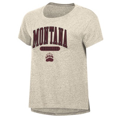 NCAA Montana Grizzlies Women's Oatmeal T-Shirt