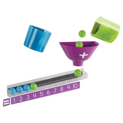 Learning Resources Magnetic Addition Machine: Educational Math Kit for Kindergarten & Preschool Students