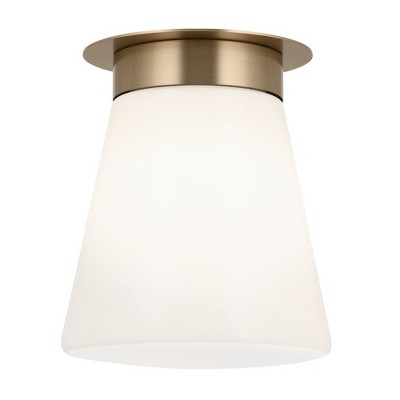 Kichler Lighting Albers 1 - Light Flush Mount in  Champagne Bronze