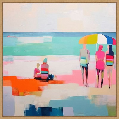 Amanti Art Summer Vibes III by Irena Orlov Framed Canvas Wall Art
