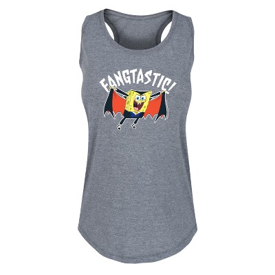 Women's - SpongeBob SquarePants - Fangastic Graphic Racerback Tank