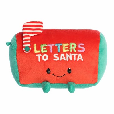 Aurora Medium Letters To Santa JUST SAYIN' Festive Stuffed Animal Red 10"