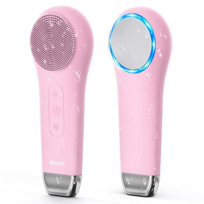 EZBASICS Facial Cleansing Brush face Scrubber Waterproof Face Scrub Brush for Men & Women Rechargeable Face Brushes 1 Pack+3 Modes