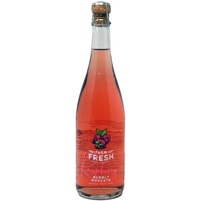 Farm Fresh Raspberry Bubbly Moscato - 750ml Bottle