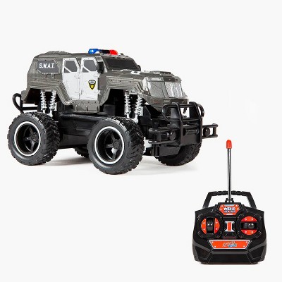 World Tech Toys S.W.A.T. 1:24 RTR Electric Remote Control RC Monster Police Truck