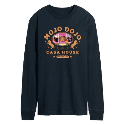 Men's - Barbie - Mojo Dojo Casa House West Long Sleeve Graphic T-Shirt