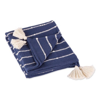 50"x60" Slub Striped Throw Blanket - Design Imports