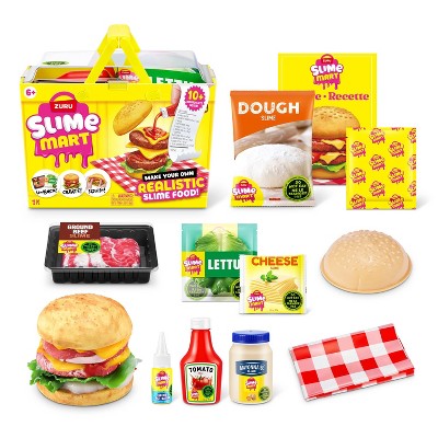 Slime Mart Small Basket Burger Slimes and Putties: Creativity Focus, 1.71 Net Weight, Single Piece