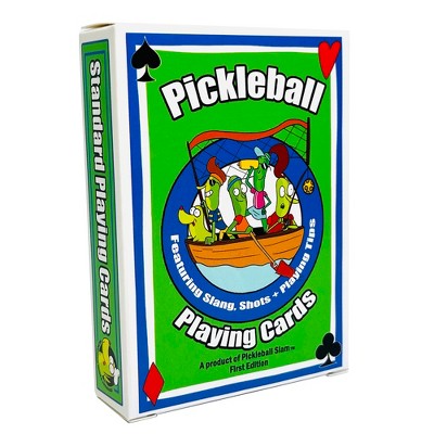 Pickleball Slam Playing Cards - Classic Deck with Slang, Shots, Tips, 52 Cards