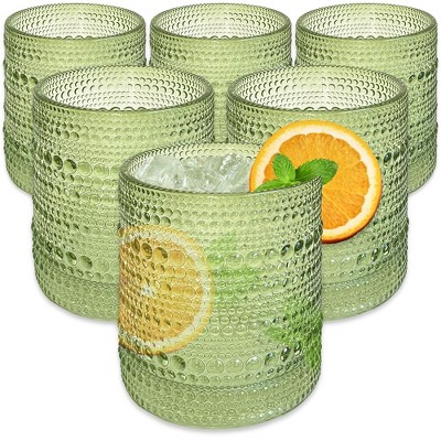 Kate Aspen 10 oz. Textured Beaded Glass (Set of 6)