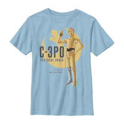 Boy's Star Wars Galaxy of Adventures C-3PO Madness T-Shirt