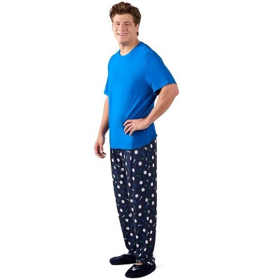 Memoi Men's Tee Time 2 Piece PJ Set In A Bag