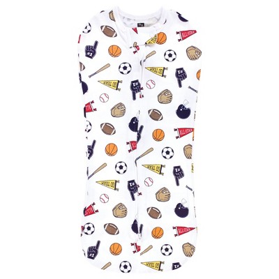 Hudson Baby Infant Boy Sleep Pod, Sports Fan, 0-2 Months