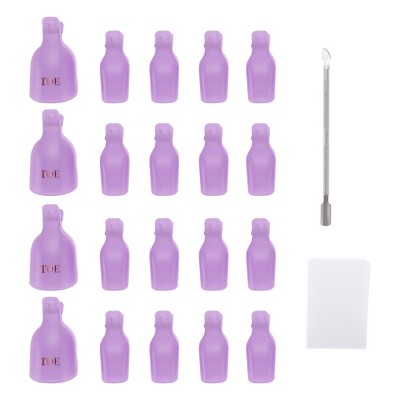 Unique Bargains Women's Durable Nail Art Removal Clip Kit 1 Set
