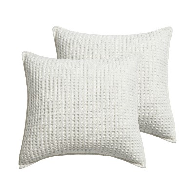 Mills Waffle Euro Sham Set of 2 - Levtex Home