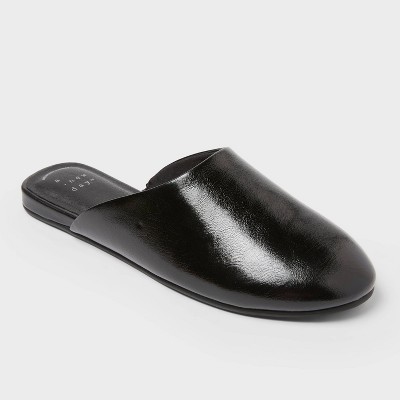 Women’s Karina Mule Flats with Memory Foam Insole – A New Day™ Black