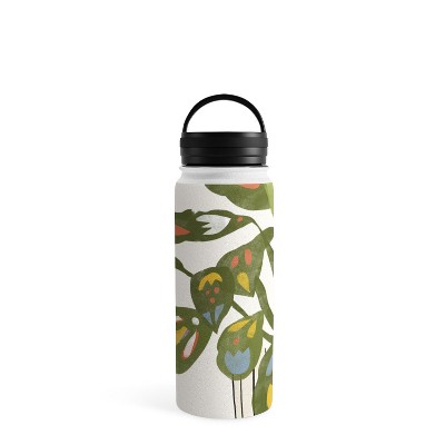 Alja Horvat Scandinavian Plant Water Bottle - Society6