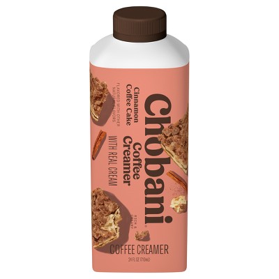Chobani Cinnamon Coffee Cake Dairy Creamer - 24 fl oz