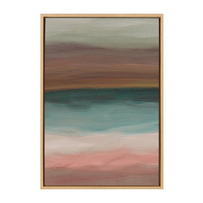 23" x 33" Sylvie Peace Framed Wall Canvas by Oris Eddu - Kate & Laurel All Things Decor