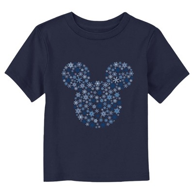 Mickey & Friends Snowflakes Silhouette T-Shirt